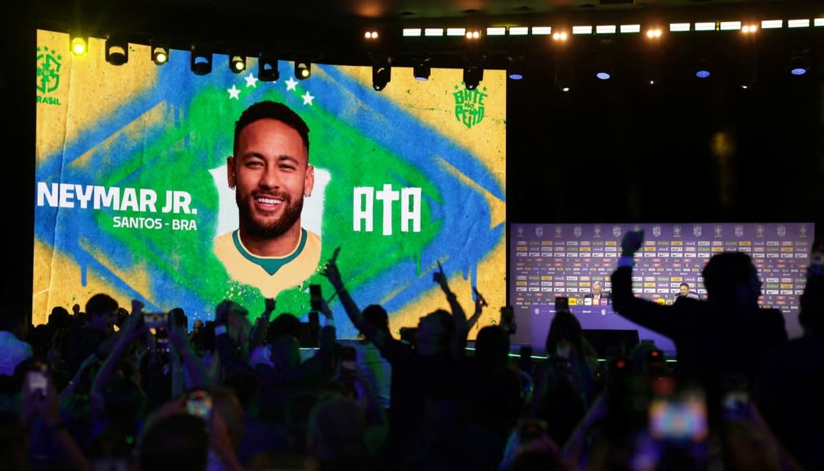 Neymar set for fourth World Cup after surprise Brazil squad inclusion