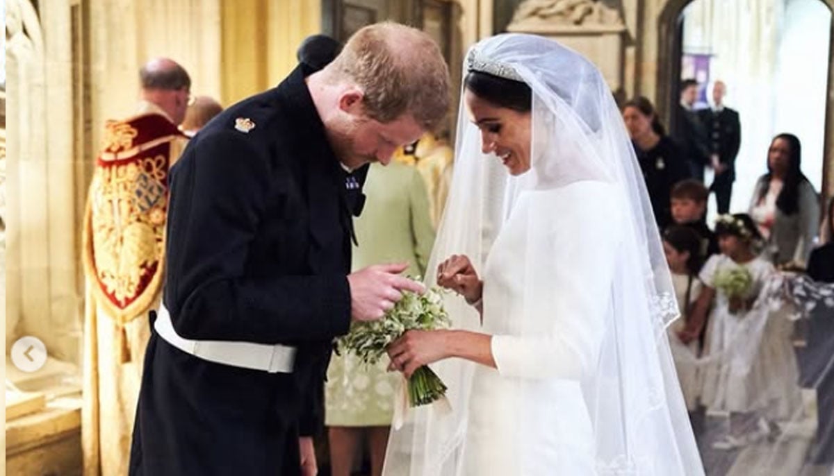 Meghan Markle releases some unseen pictures from wedding day with Prince Harry