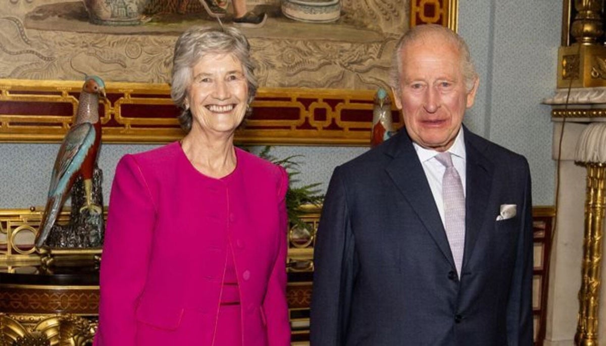 Irelands’ President Catherine Connolly speaks after King Charles meeting