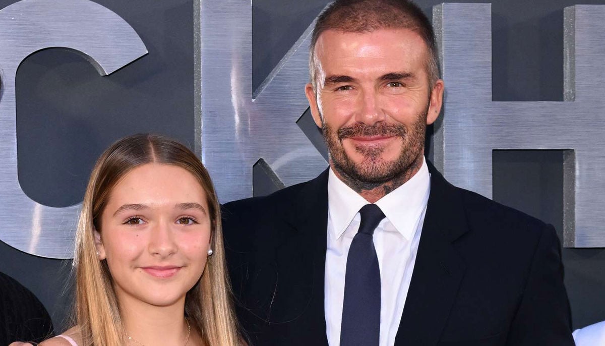 David Beckham moved by daughter Harper's sweet gesture
