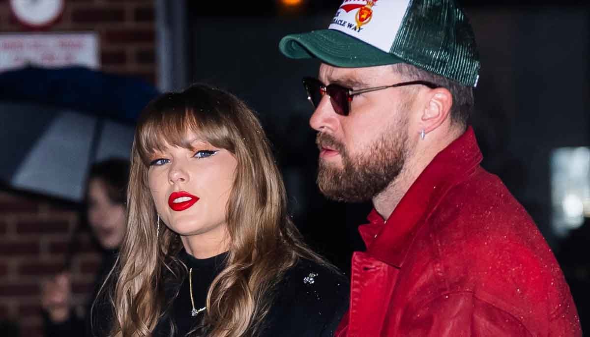 Taylor Swift's video with Travis Kelce falsely linked to pregnancy rumors 