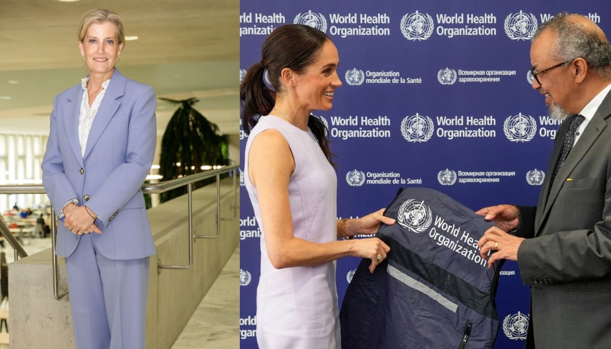 Duchess Sophie meets WHO chief after Meghan Markle in Geneva