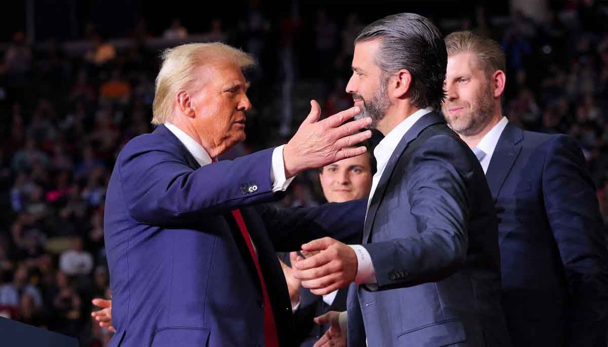 'If I do attend, 'I get killed': President Trump on son's wedding 