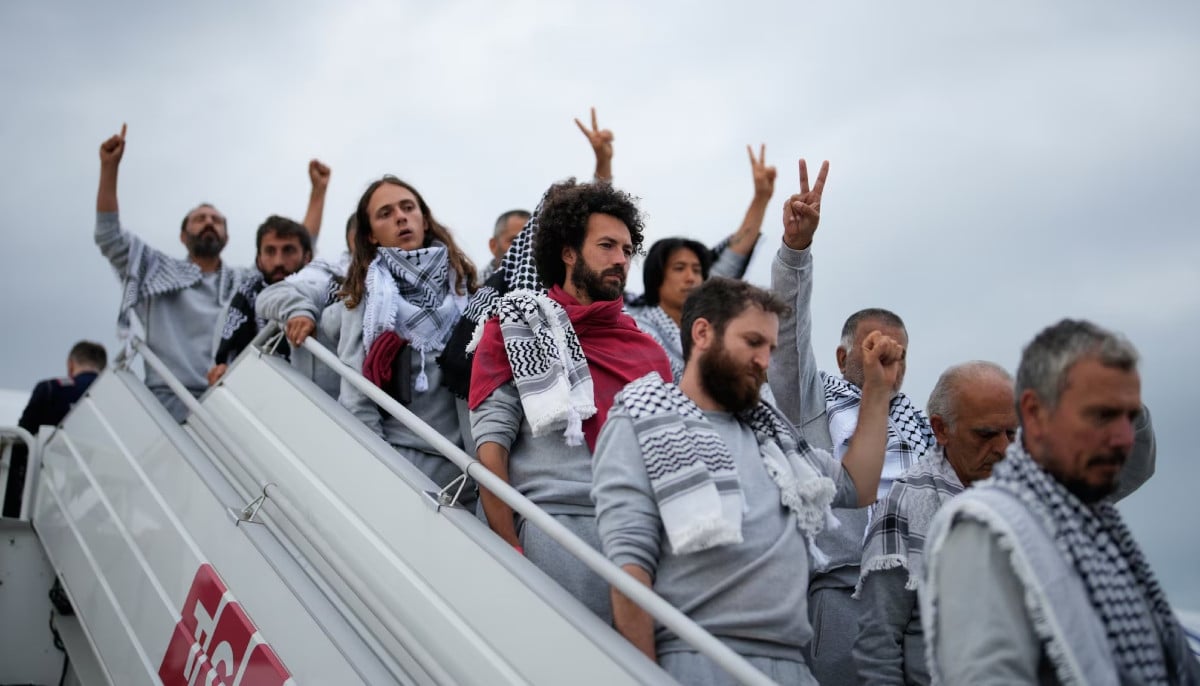 Gaza aid flotilla activists allege abuse in Israeli custody after raids