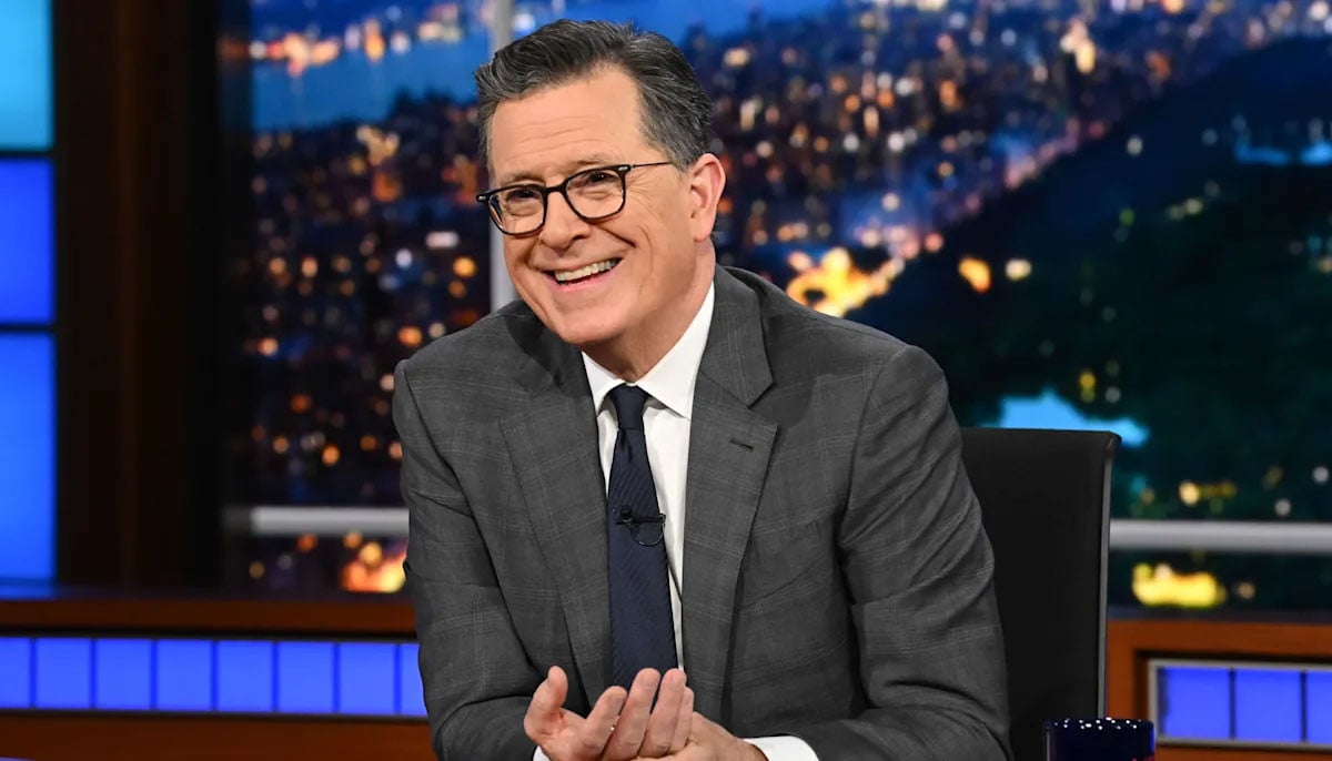Stephen Colbert fights back tears in emotional goodbye speech: 'We were lucky'