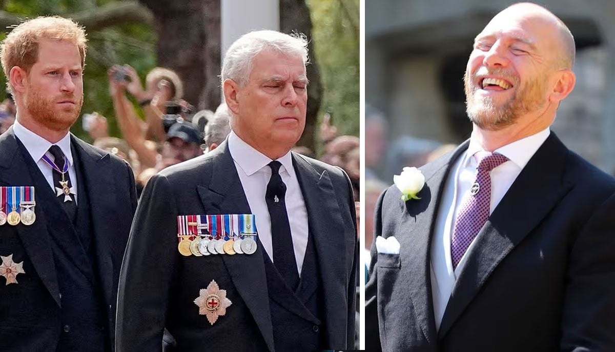 Mike Tindall makes loaded comment about the old Prince Harry & Andrew Mountbatten-Windsor