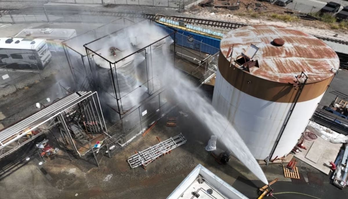 GKN Aerospace chemical leak: 40,000 Californians ordered to evacuate as explosion risk grows