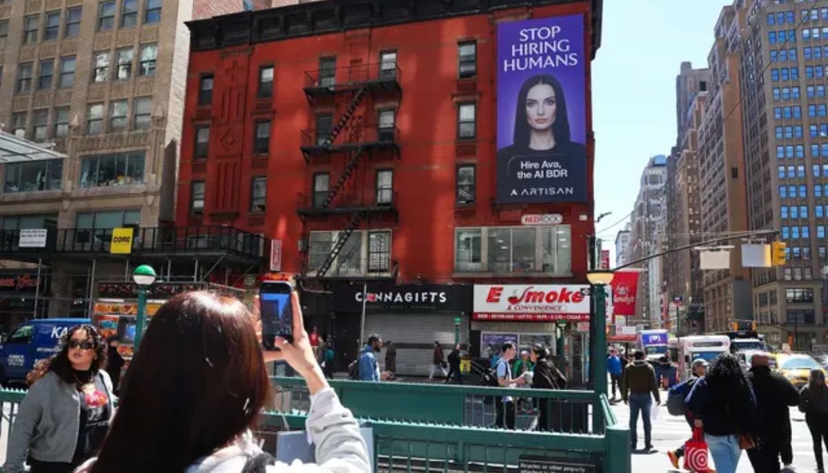 ‘Stop Hiring Humans’ billboard campaign sparks job loss fears