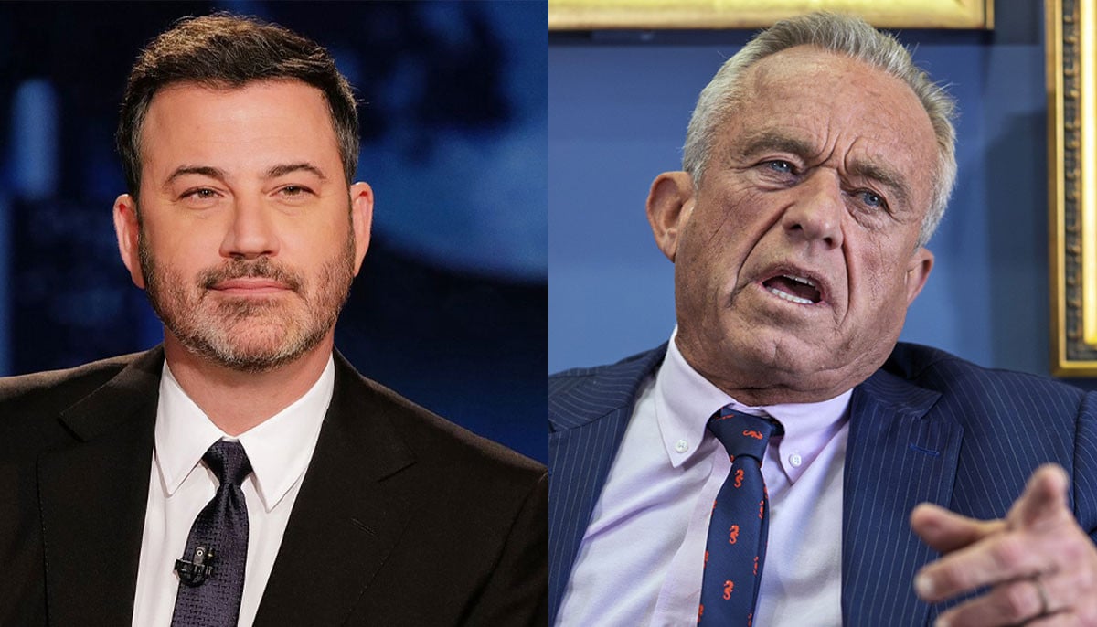 Jimmy Kimmel fires back at Robert F. Kennedy Jr amid Stephen Colbert show fallout