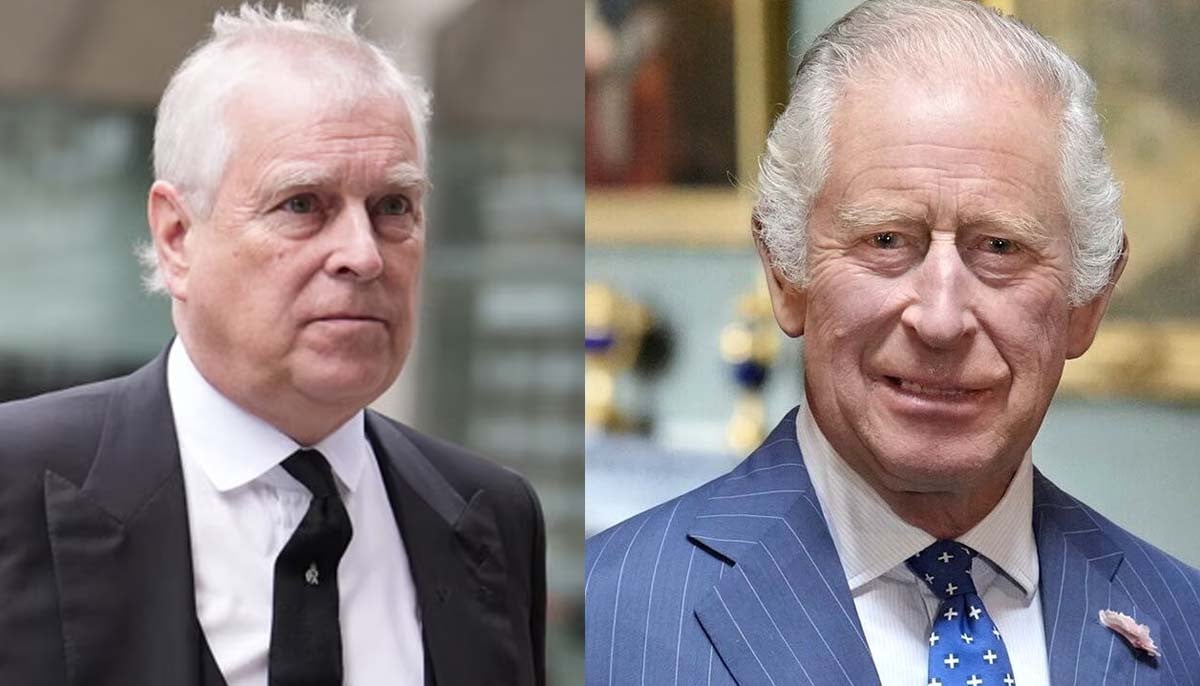 King Charles and Andrew Mountbatten Windsor stay on same estate