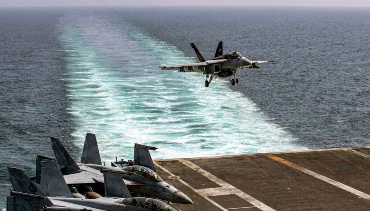US strikes Iranian missile sites near Strait of Hormuz, calls it 'self-defence'