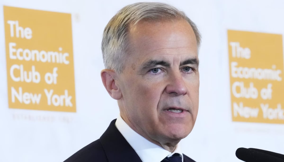 Mark Carney pushes new US-Canada trade partnership during New York speech