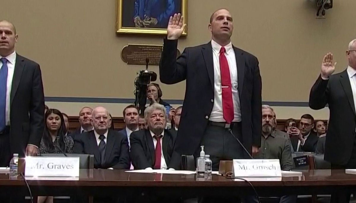 Trump urged to share all UFO files as lawmaker group moves to Congress