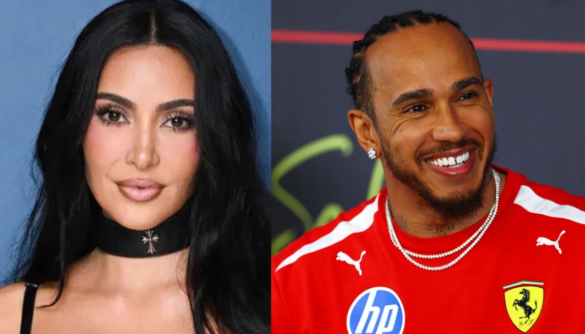 Kim Kardashian 'trusts' Lewis Hamilton with her children