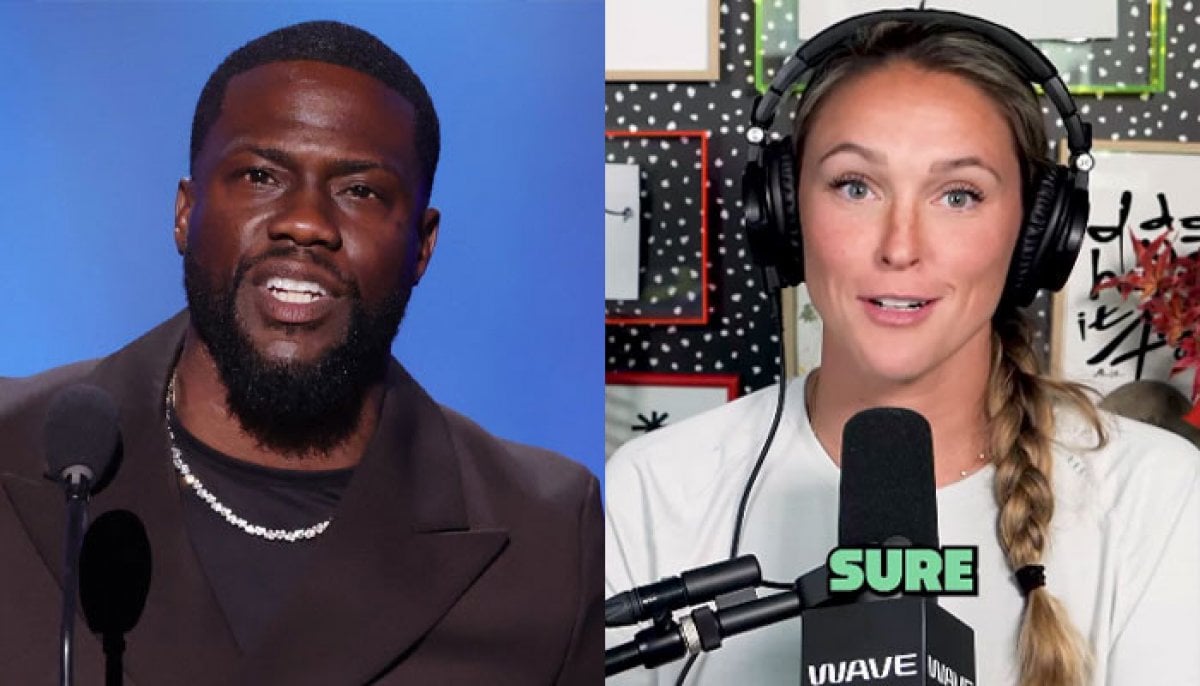 Kevin Hart’s bold height claim leaves Kylie Kelce in fits of laughter