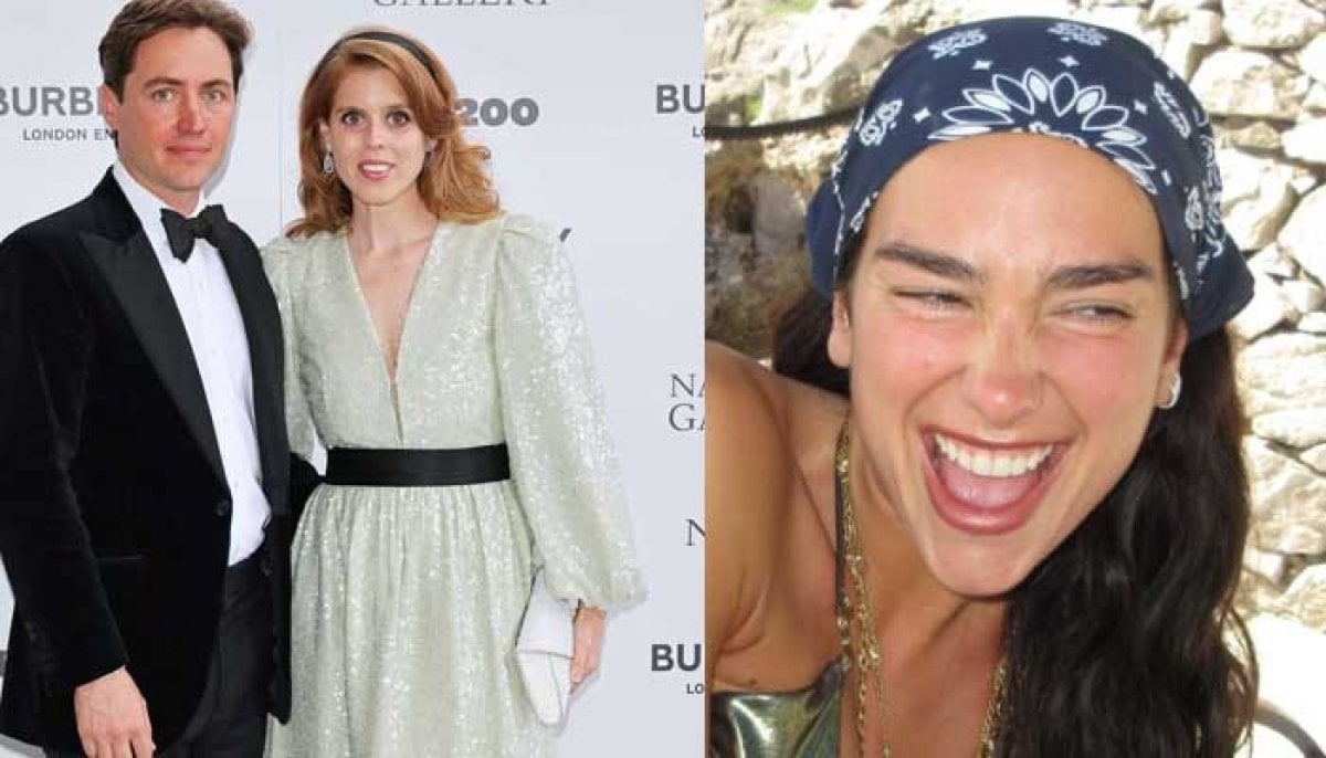 Princess Beatrice’s husband swoons over Dua Lipa’s steamy photos 