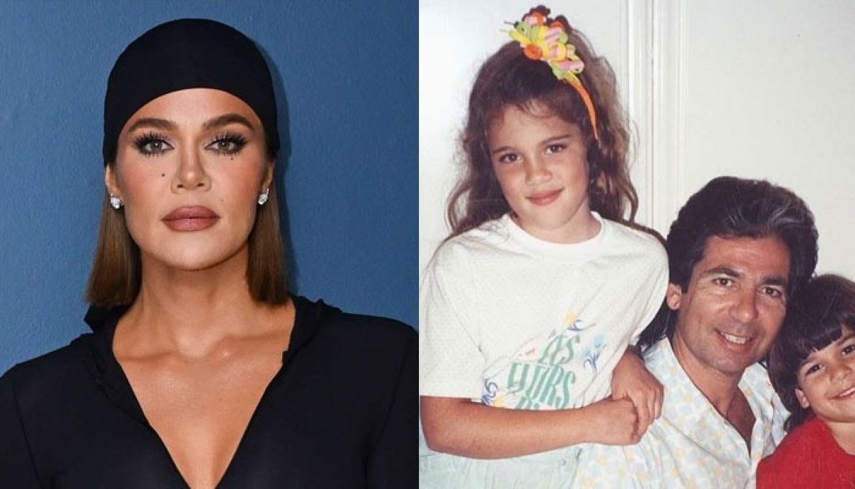 Khloe Kardashian shares emotional video with late dad Robert on her birthday