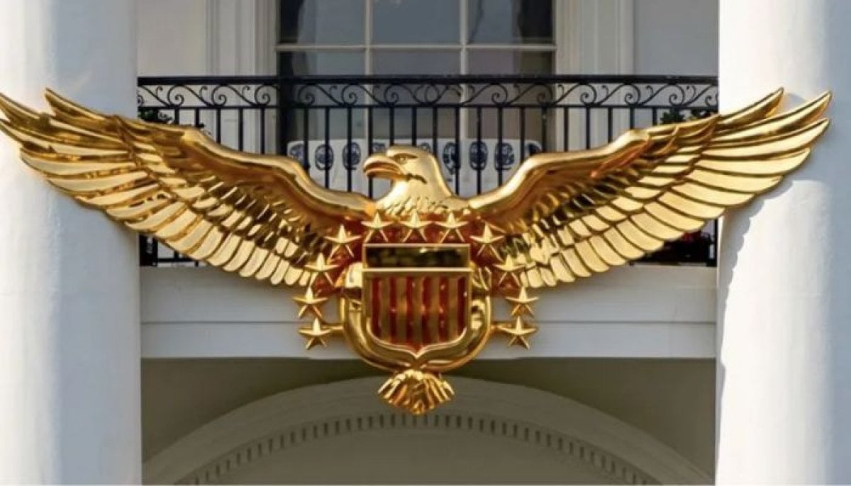 Trump shares apparent AI image of large golden eagle on Truman Balcony ahead of America’s 250th anniversary