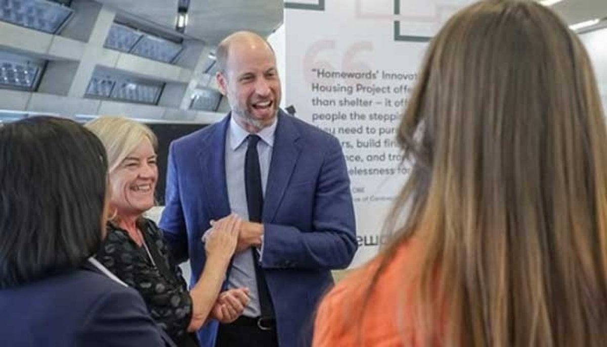 Prince William marks milestone in his homelessness cause