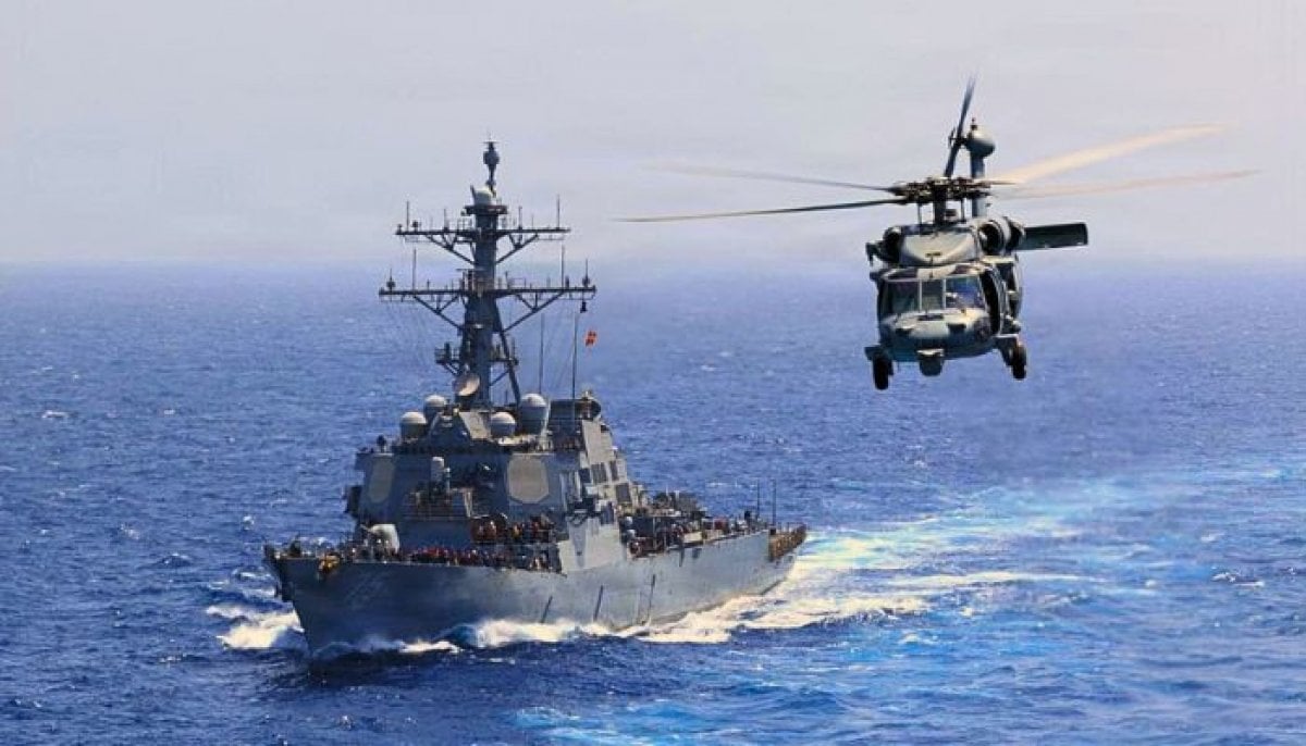 US Navy helicopter goes down in Arabian Sea; One missing