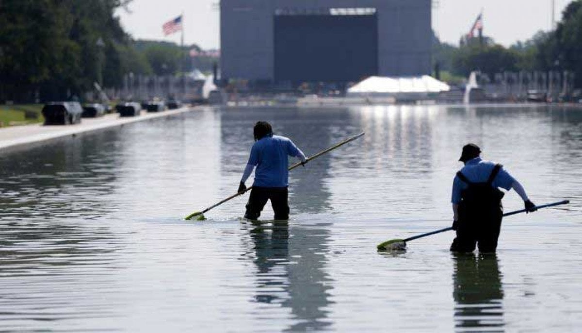  Ex-Olympic canoeist indicted for allegedly ‘vandalizing’ Trump’s $14m reflecting pool project