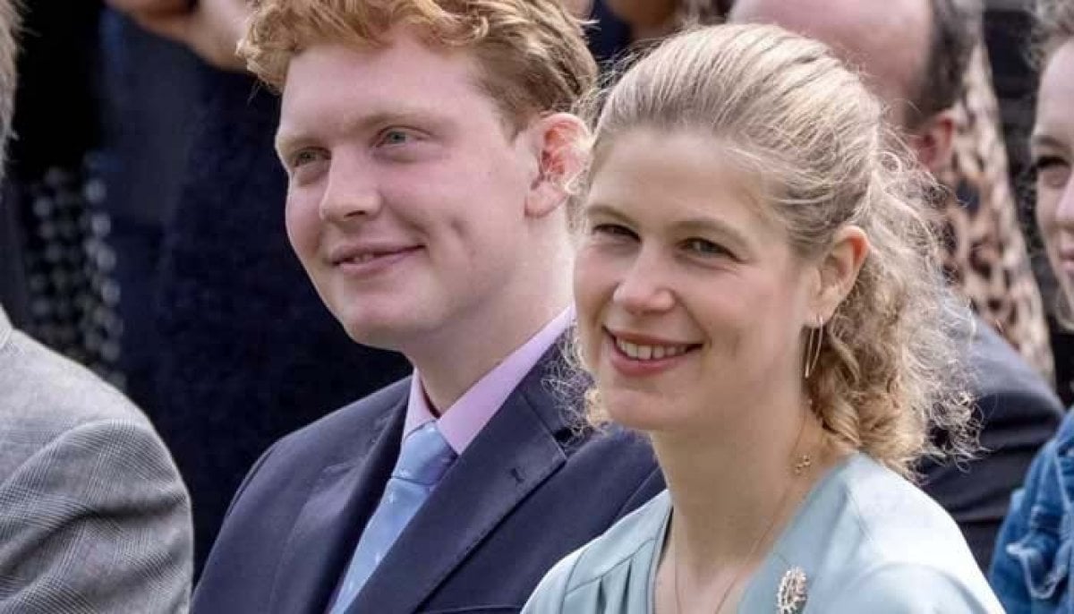 Lady Louise Windsor’s boyfriend Felix supports her at awards ceremony