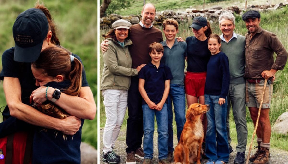 Kate reminisces over the National Three Peaks Challenge with the Middletons