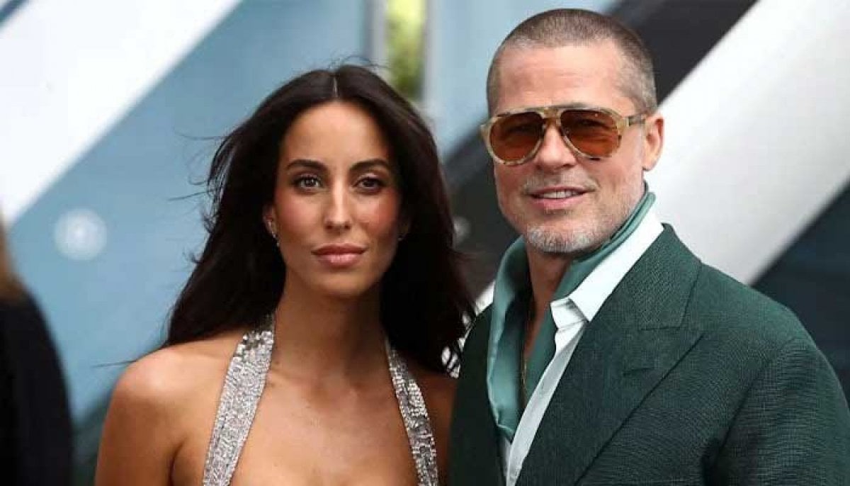 Brad Pitt goes Instagram official with girlfriend Ines de Ramon with loved-up wedding photos