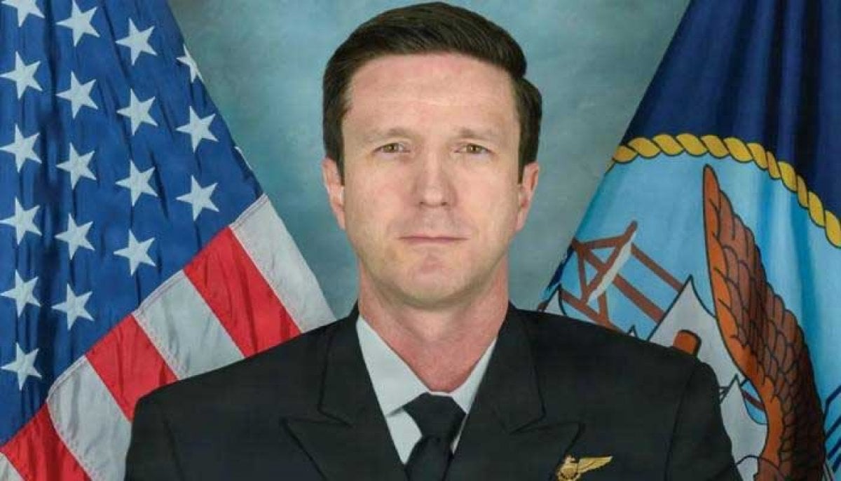 US Navy names missing commander after Arabian Sea helicopter crash