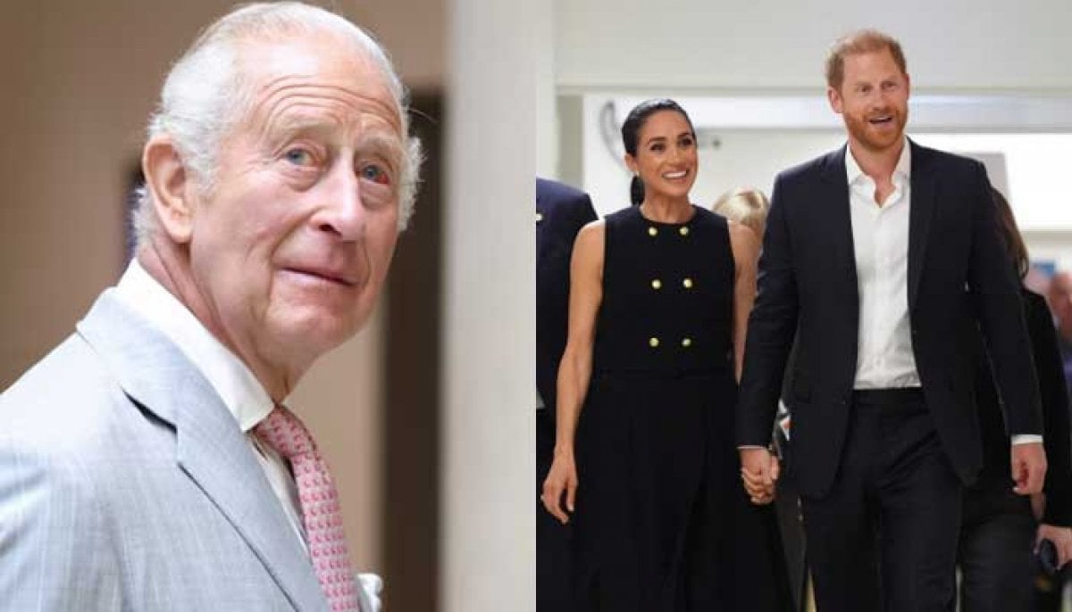 King Charles meets Prince Harry, Meghan Markle and his grandchildren 