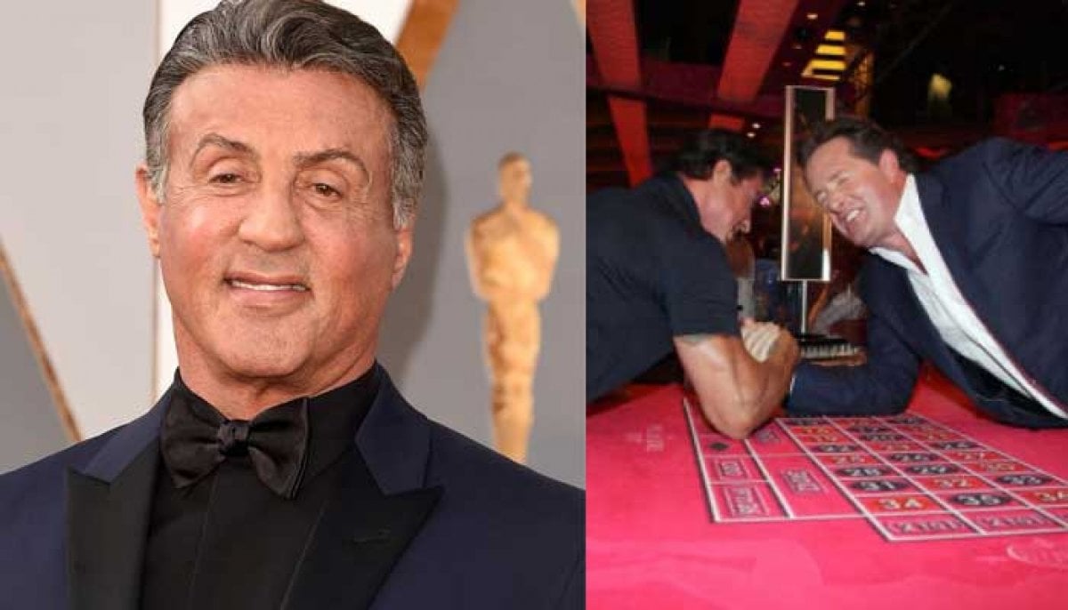 Sylvester Stallone reacts to Piers Morgan's birthday tribute 