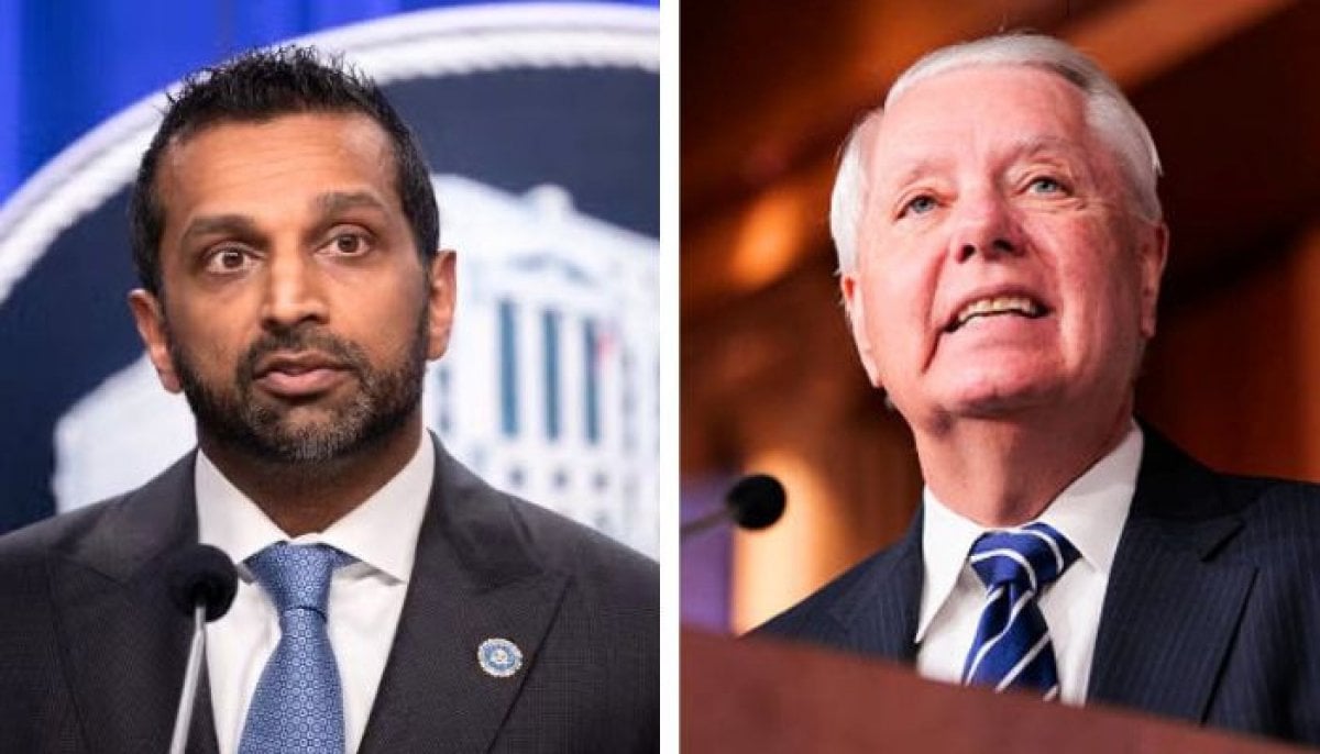 FBI director Kash Patel pays tribute to late US Senator Lindsey Graham