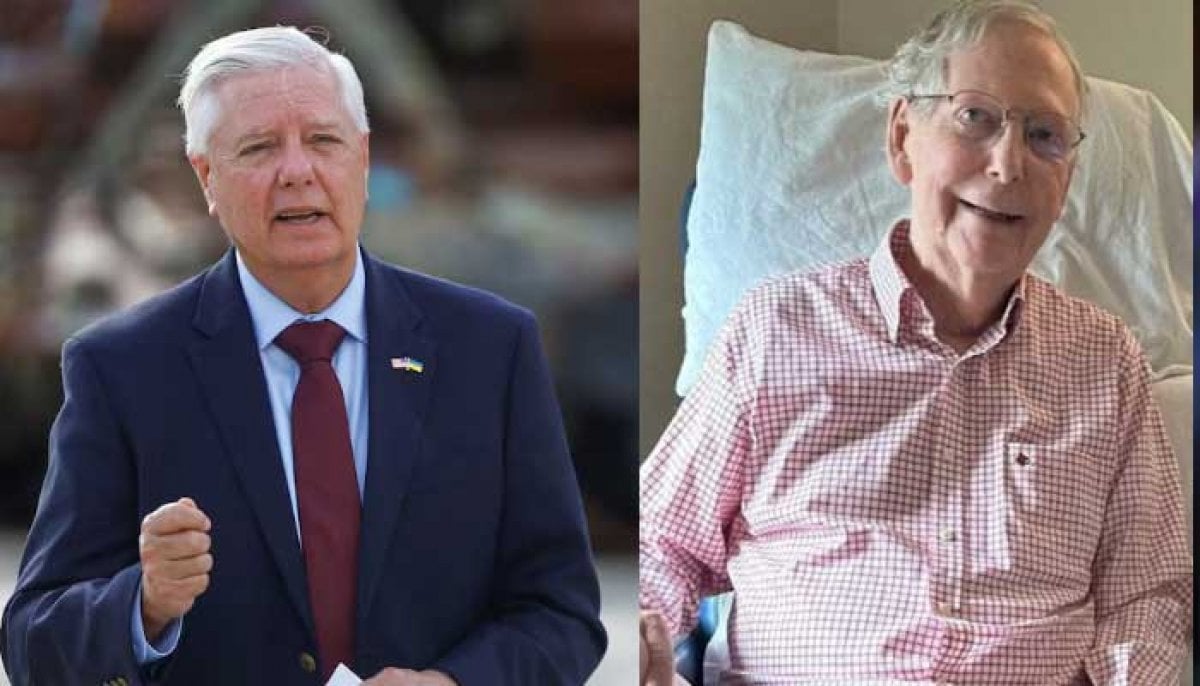 ‘Thinking about Mitch McConnell’: Lindsey Graham in viral video before death
