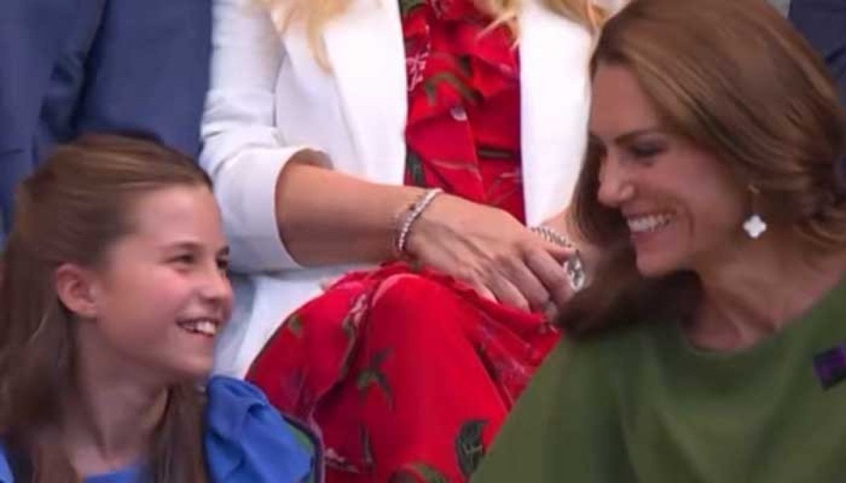 Kate Middleton and Princess Charlotte's sweet moment caught on camera 