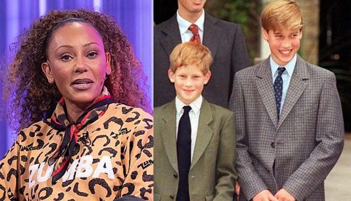 Mel B recalls sweet memory with Prince William and Prince Harry as kids