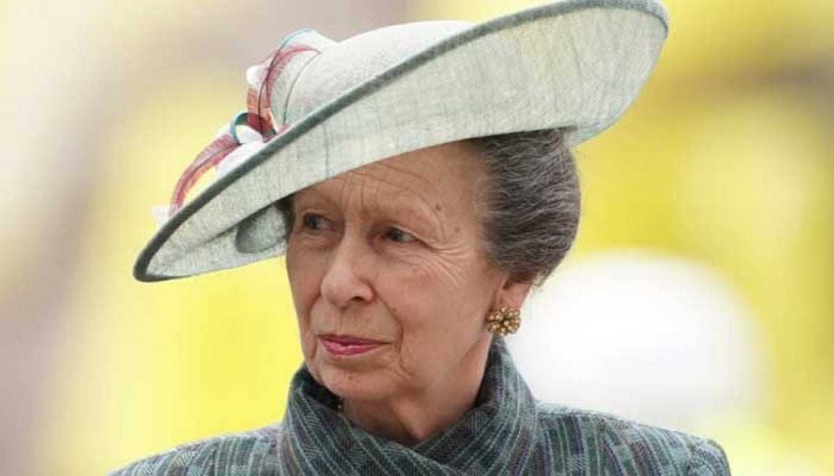 Princess Anne reacts to England’s semifinal defeat in FIFA World Cup 