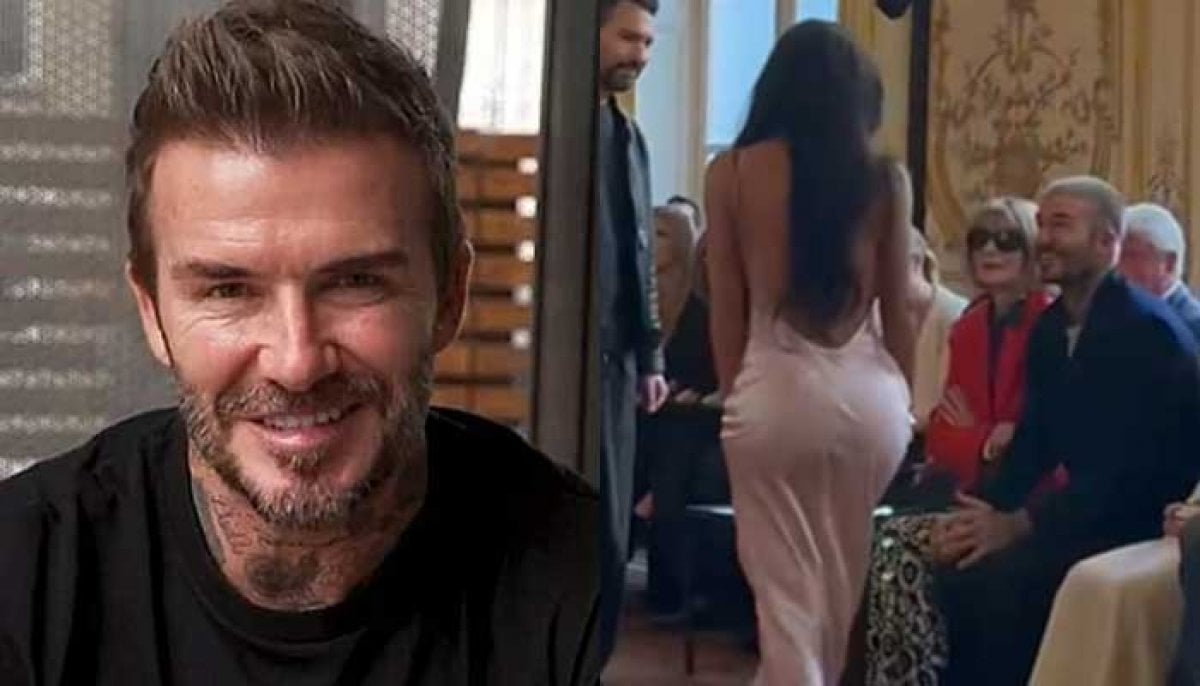 David Beckham 'jumps' for Kim Kardashian 