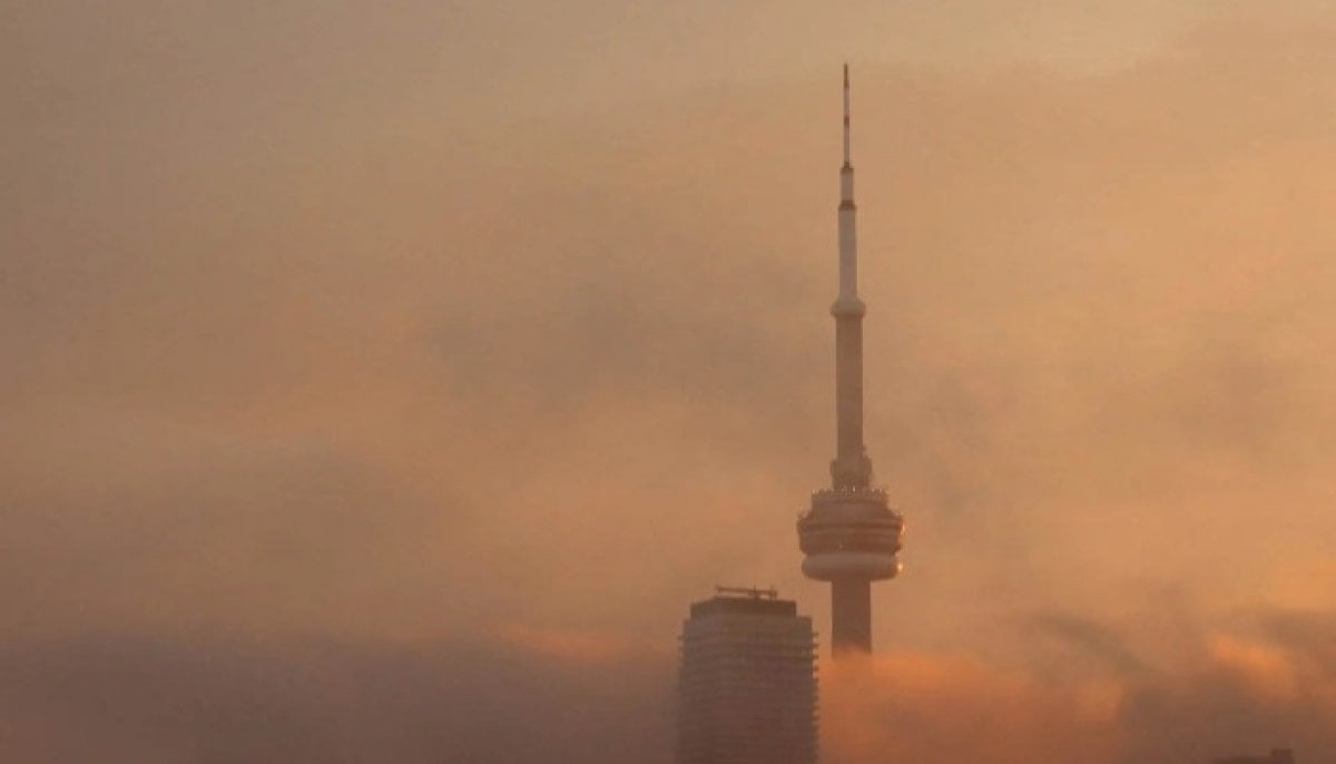Toronto air quality five times worse as wildfire smoke blankets city