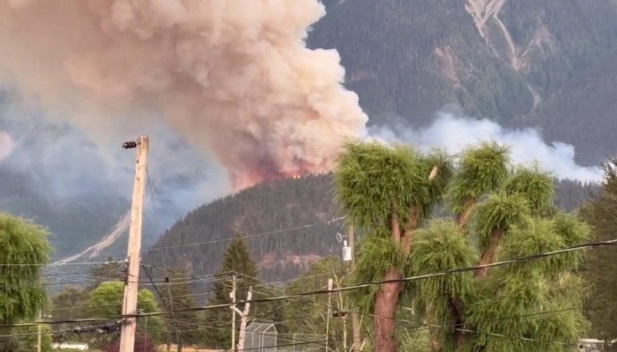 Evacuation order issued as wildfire burns near Pemberton, BC Evacuation order issued as wildfire burns near Pemberton, BC