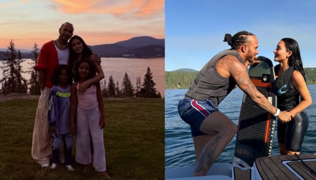 Lewis Hamilton makes relationship with Kim Kardashian more public with new photos