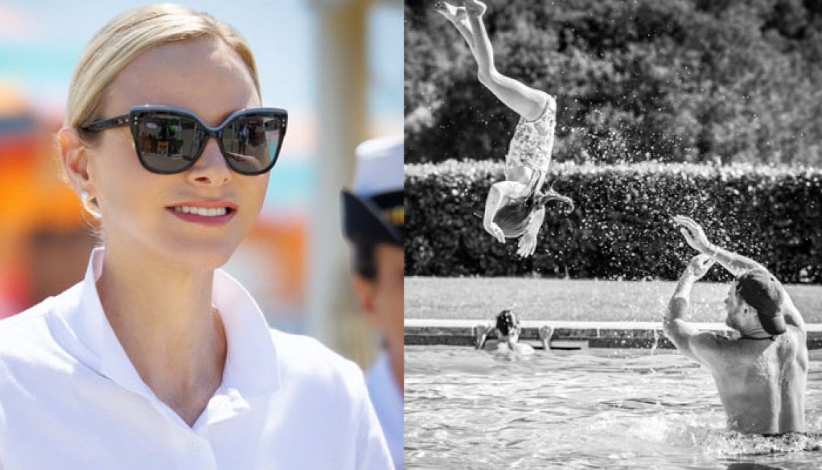 Princess Charlene shares warning for Prince Harry after Lilibet pool photos?