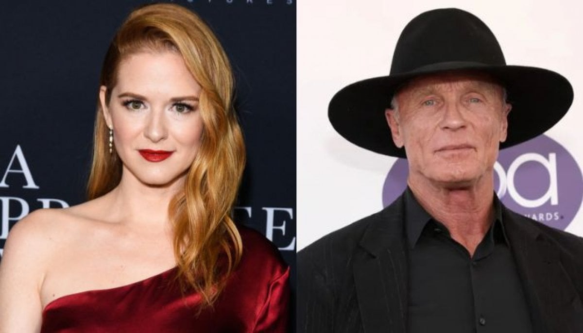 Sarah Drew recalls Ed Harris's emotional support on 'Radio' set