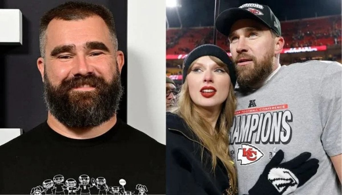 Jason Kelce admits he shed immense tears at Travis Kelce, Taylor Swift’s wedding