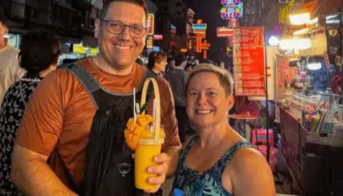 Elizabeth Waddell’s husband makes heartbreaking statement as he returns to US