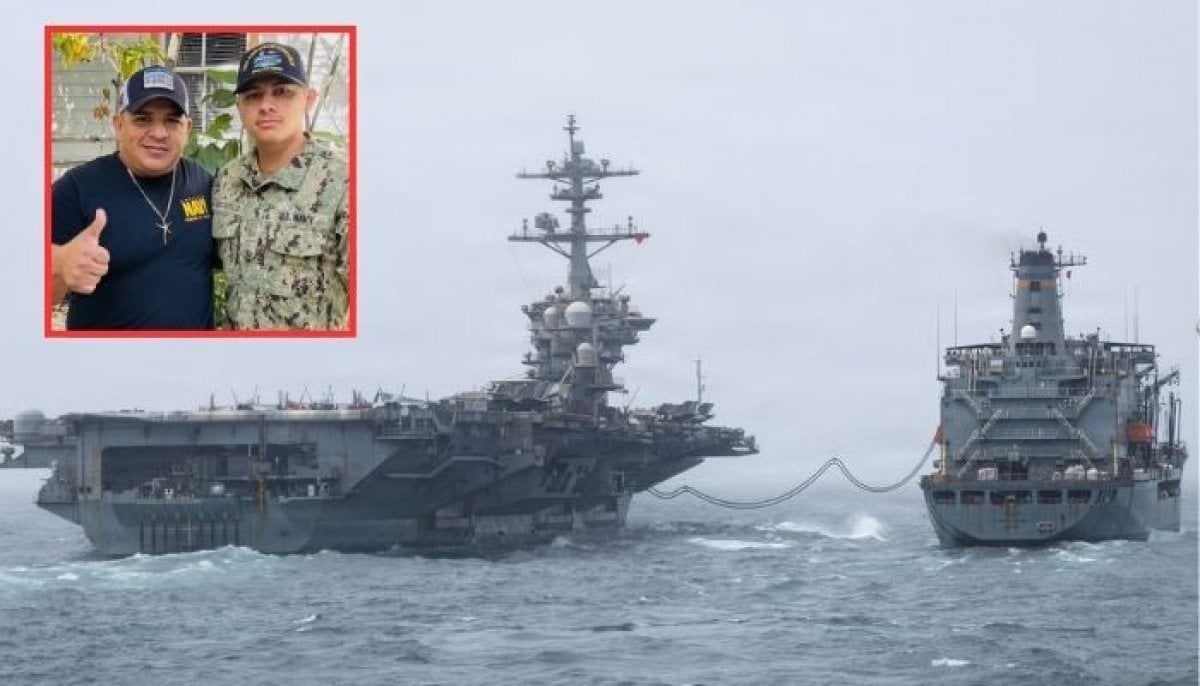 USS Lincoln sailor’s father detained by ICE as son deploys to Middle East 