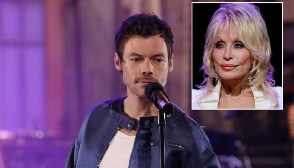 Dolly Parton pays emotional tribute to Dolly Parton during MSG concert