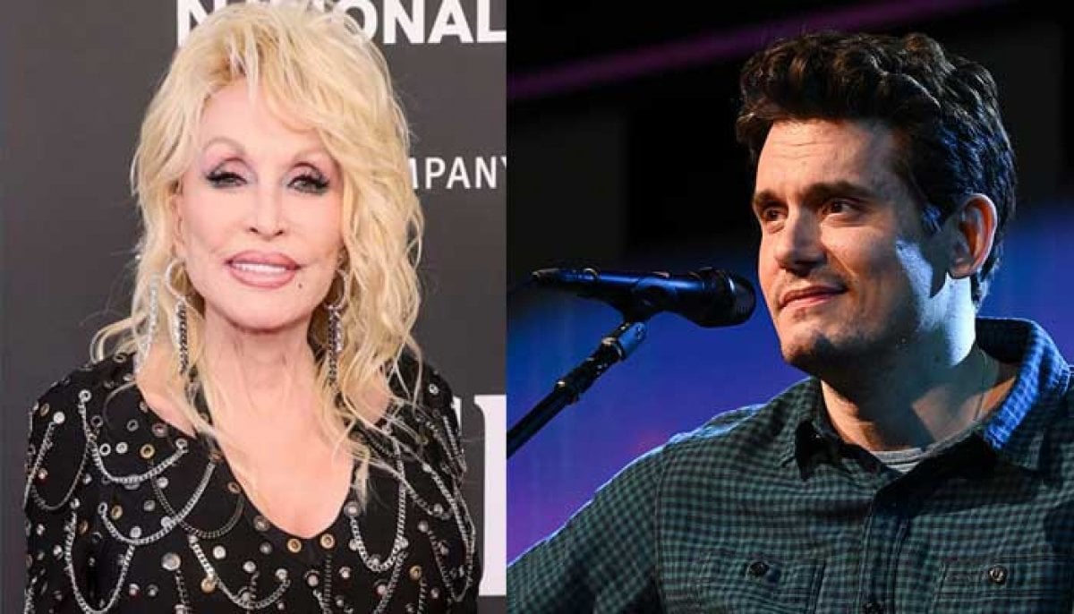 John Mayer pays special tribute to Dolly Parton during private show