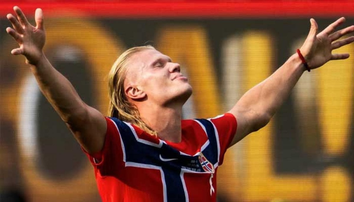 Erling Haaland mourns King Harald’s death