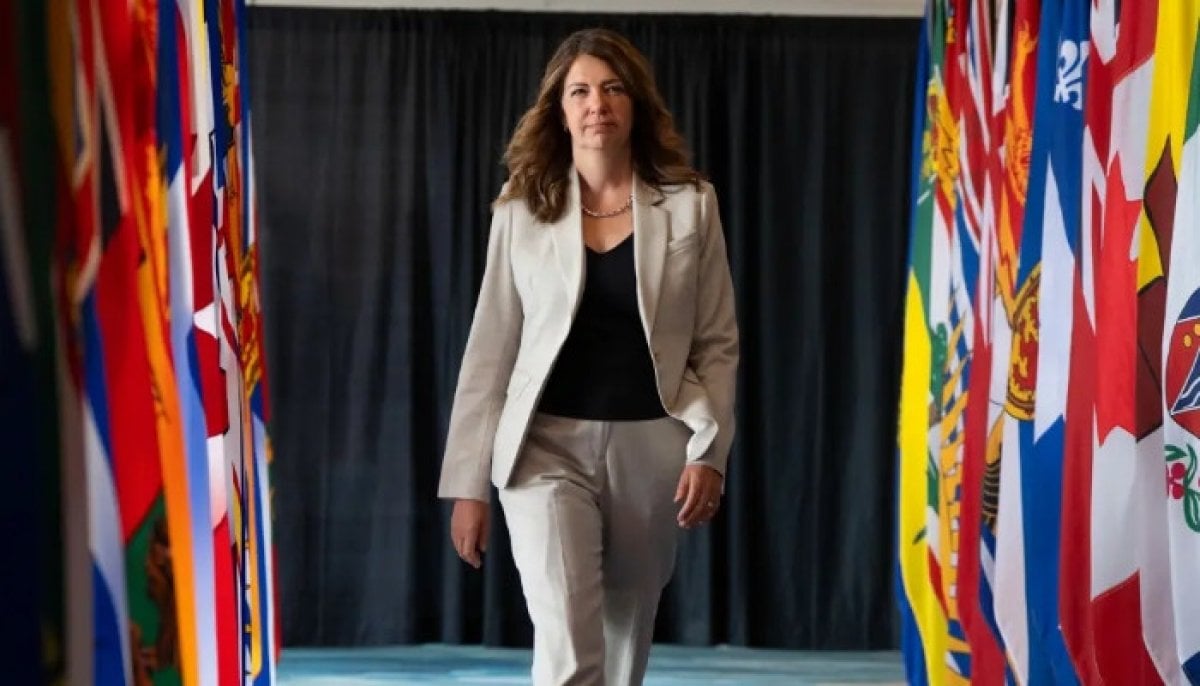 Alberta’s Danielle Smith to meet US officials despite US-Canada trade tensions