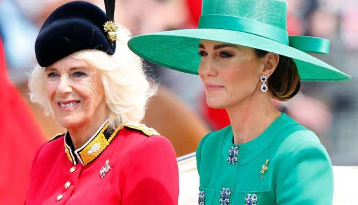 Queen Camilla comes out in support of Kate Middleton, Prince William as Meghan, Harry return